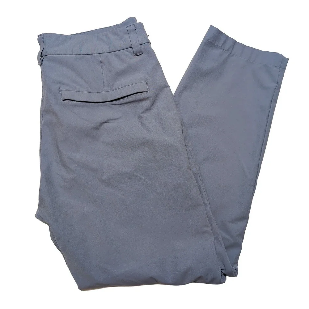 LULULEMON Men's Commission Slim Fit Pants LM5AF2S Gray ~ 31 x 28